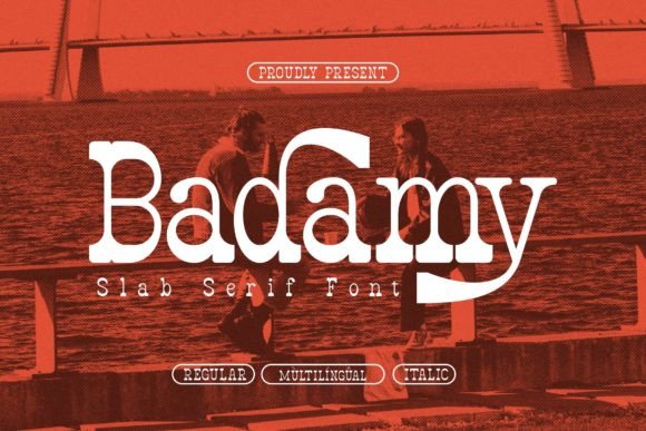 Badamy: A Bold Slab Serif for Real Projects