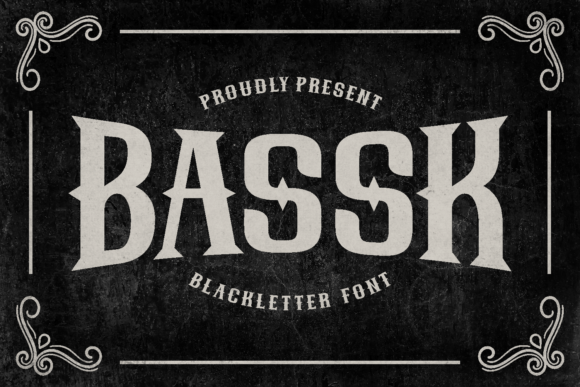 Bassk: A Bold Font for Business Branding