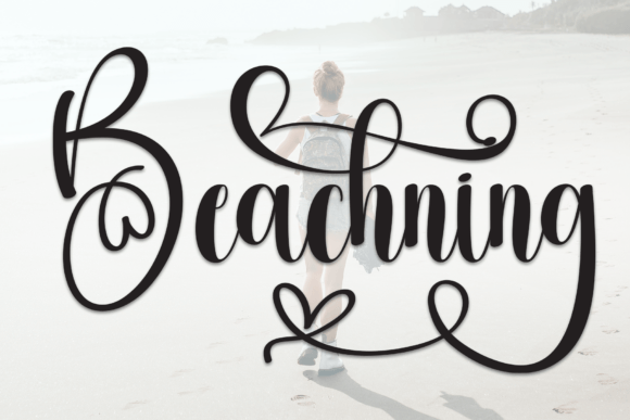 Beachning: A Stylish Script Font