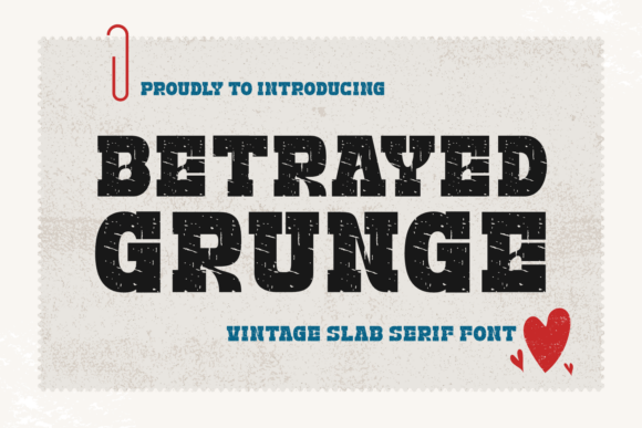 Betrayed Grunge Font