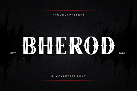 Bherod: A Bold Typeface for Campaign Design
