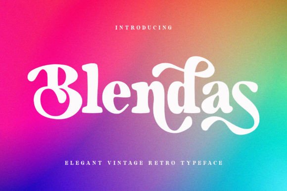 Blendas: A Serif Font for Real-World Design