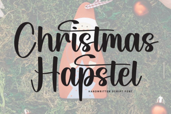 Christmas Hapstel: A Festive Font for Business