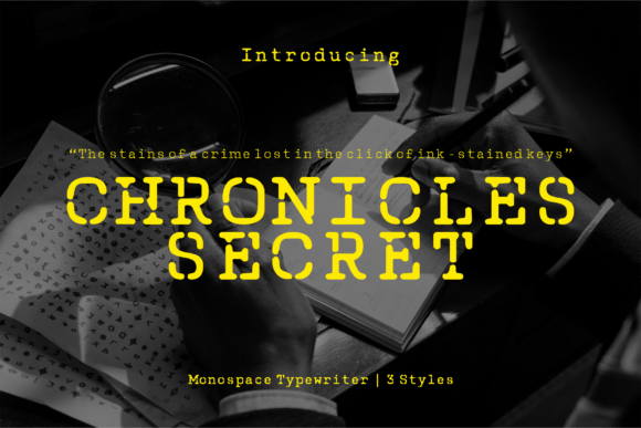 Chronicles Secret: A Serif Font for Impactful Design