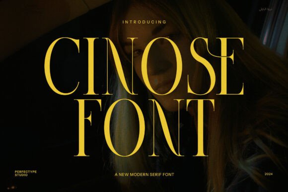 Cinose: A Vintage Serif Font for Polished Branding