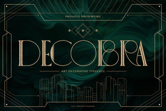 Decobra: A Serif Font with Art Deco Charm