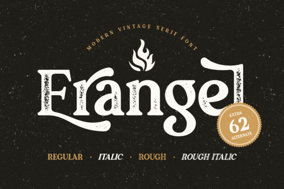Erangel: A Serif Font for Elegant Web Design