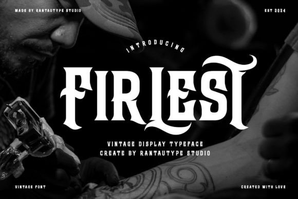 Firlest: A Vintage-Style Font