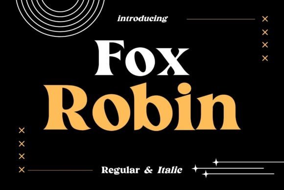 Fox Robin Font: Elegant Serif for Web Design