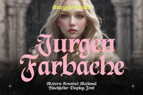 Jurgen Farbache Font for Craft Creators