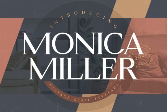 Monica Miller Font for Web Design