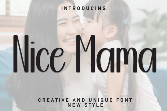 Nice Mama: A Warm, Clear Display Font for Editorial Design