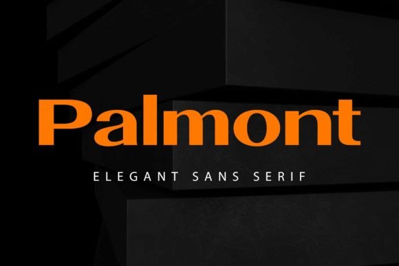 Palmont: A Modern Vintage Font