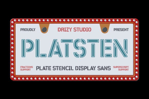 Platsten Font: Industrial Chic for Editorial Design