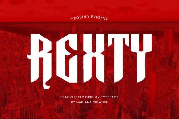 Rexty: A Bold Font for Business Branding