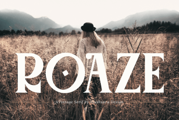 Roaze: A Timeless Vintage Font