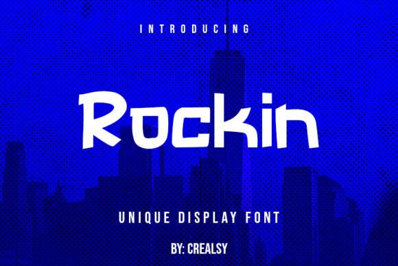 Rockin: A Vintage Display Font That Elevates Handmade Charm
