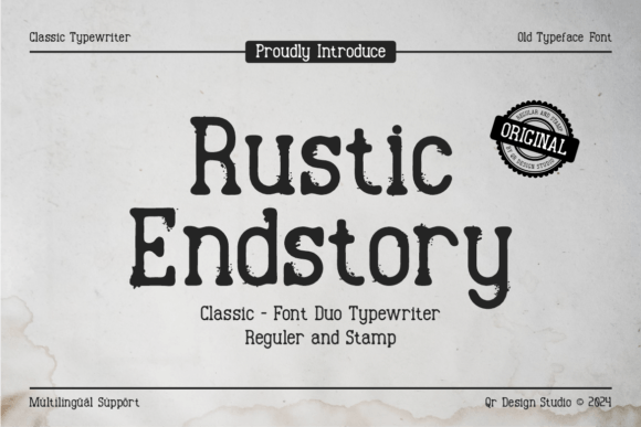Rustic Endstory Font Review