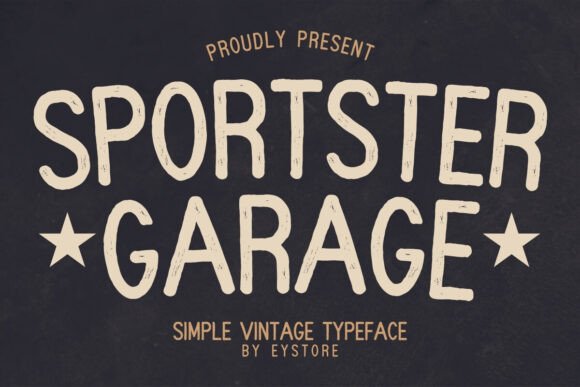 Sportster Garage Font