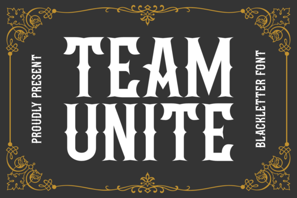 Team Unite Font: Timeless Elegance for Modern Design