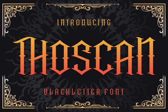 Thoscan Review: A Bold, Stylish Font for Designers